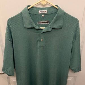Peter Millar x TaylorMade Green Polo Shirt